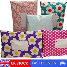 Divinely Different - Pack Of 50 Bags - 10" X 14" Mixed Patterned Mailing Bags -