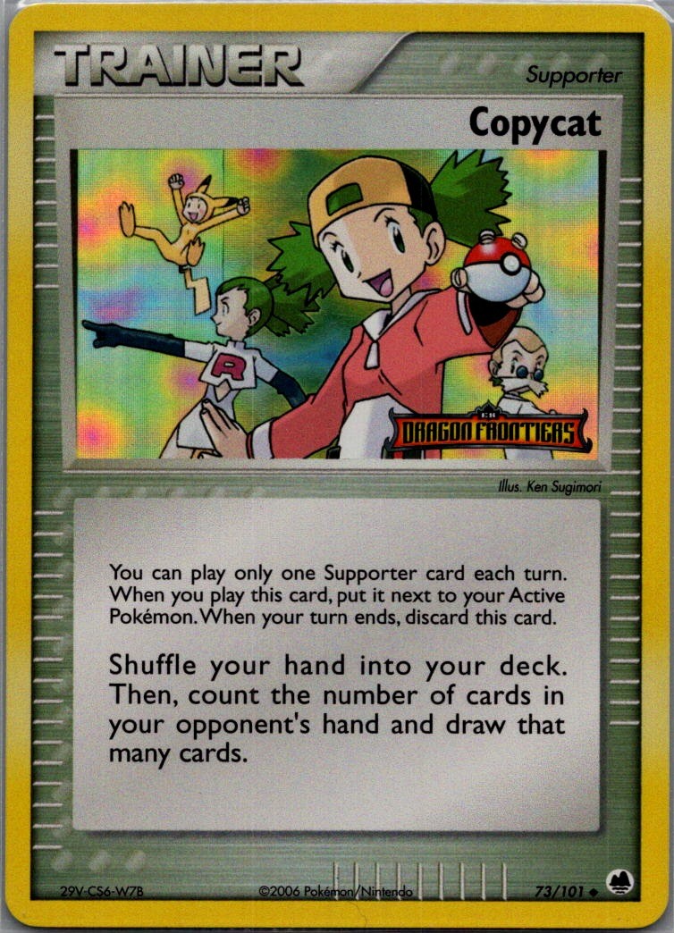 Copycat Reverse Holo Uncommon Dragon Frontiers 73/101 NM