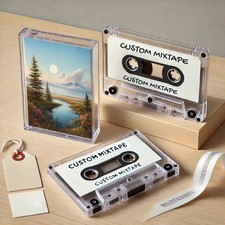 Create Your Own Mixtape Cassette - Custom Playlist Tape Gift