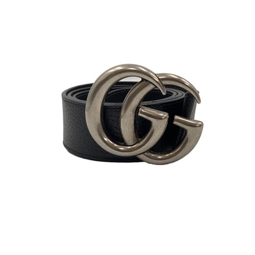 GUCCI Belt - GG Marmont Black Men's