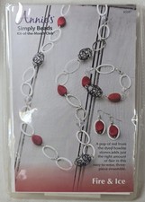 Annie's Simply Beads, Kit Of The Month, Fire  Ice, Jewelry Making BD087