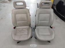 Audi Cabriolet 8g Leather Front Seat Set With Rails Fits 1994-1998 Audi Cabriolet 8g Leather Front Seat Set With Rails Fits 1994-1998