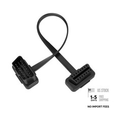OBD2 Extension Cable - 16 Pin Male to Female OBD 2 Flat Ribbon GPS Tracker
