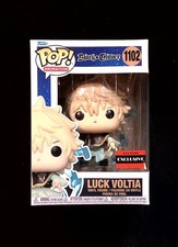 Luck Voltia Funko Pop! 1102 Black Clover AAA Anime Exclusive in NEW Protector!