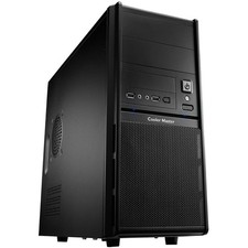 CoolerMaster Elite 342 Micro-ATX Mini-Tower Case with 400W ATX Power Supply, Bla