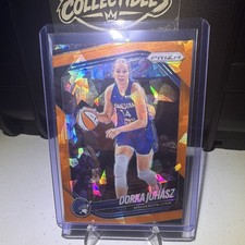2025 Panini Prizm WNBA - Dorka Juhasz #109 Orange Ice Prizm