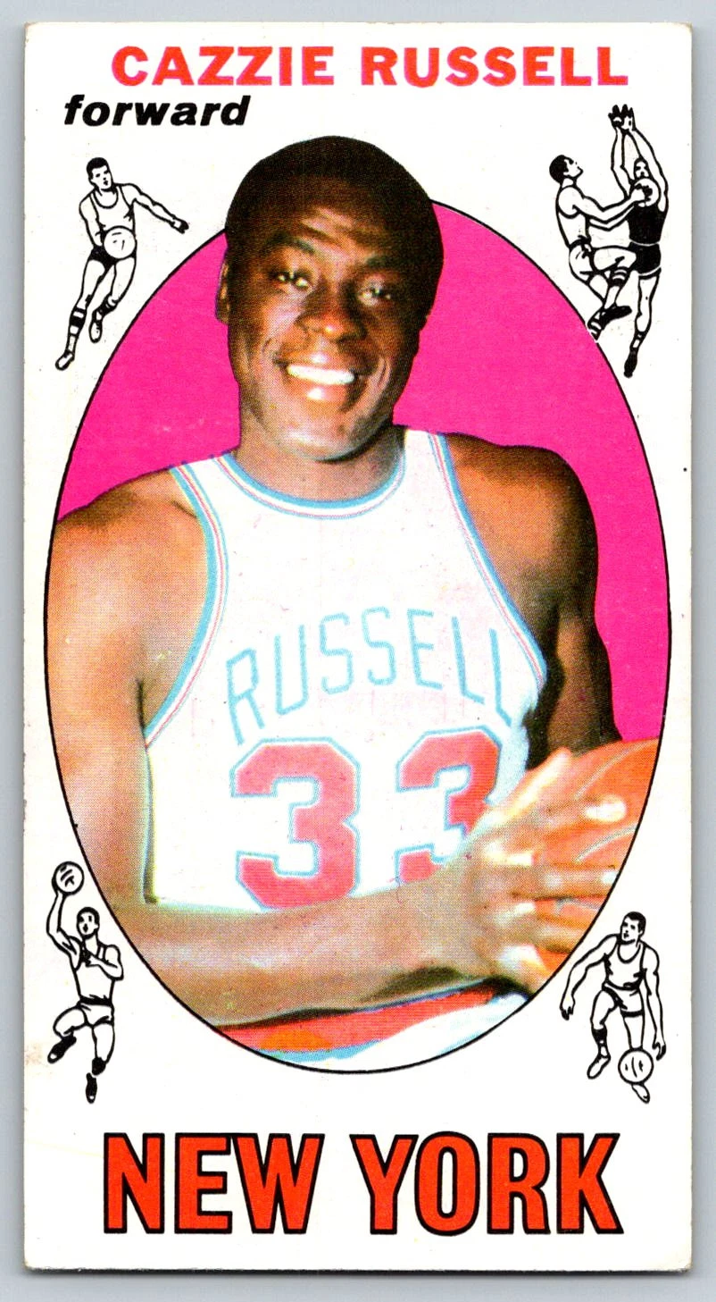 Cazzie Russell trading card