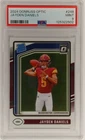 2024 Panini Donruss Optic Jayden Daniels Rated Rookie #248 Base PSA 9 Mint