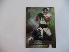 Keenan McCardell Jacksonville Jaguars 1998 Metal Autographed Card