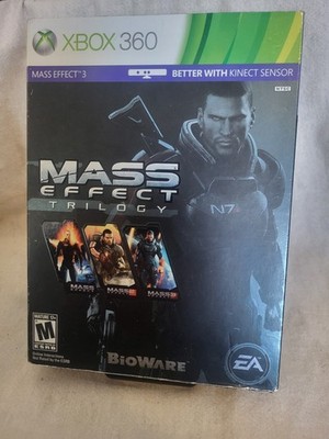 Mass Effect Trilogy Microsoft Xbox 360 No Manual Tested 