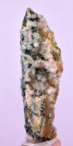 5,1 cm DRUZY CHRYSOKOLL QUARZ MALACHIT PERU KUPFER 2000 DISCOVERY DB198