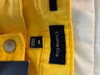 Lot 2 Talbots & Charter Club Capris Women 14 PETITE Yellow & White — photo 2