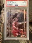 1998-99 Topps Finest Michael Jordan W/Coating Card PSA 8 NM-MT #81