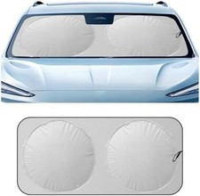 Foldable Car Windshield Sun Shade, 59x28 Inch Universal Refle Size: 59 28 inch