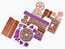 6979AA Magnetic Die Sheet Set 9-Pack, Die Organizers, Magnetic Organizer Sheets,