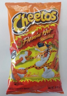 Cheetos - Flamin' Hot Crunchy - 8oz / 227 Gramm - Importiert aus den USA