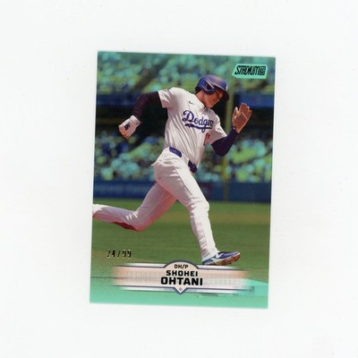 2025 Topps Stadium Club Turquoise Shohei Ohtani #58 #24/99 Los Angeles Dodgers