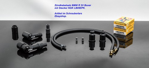 BMW R60 R45 R75 R65 R80 R100 Zündkerzenstecker NGK LB05F alle Boxer 2V - Bild 8 von 17