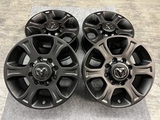 18 Dodge Ram 2500 3500 Black Wheels Rims Factory Oem Stock Original 2000-2025