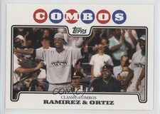 2008 Topps Update Classic Combos Hanley Ramirez David Ortiz #UH99 HOF c7w
