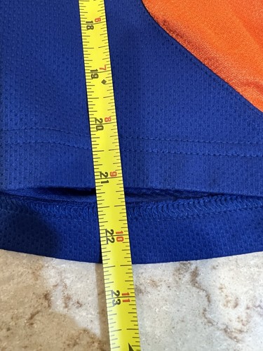 Pantalones Cortos Adidas New York Knicks Para Hombre Azul Mediano NBA Baloncesto - Imagen 10 de 11