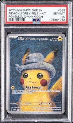 2023 POKEMON SVP EN-SV BLACK STAR PROMO #085 PIKACHU WITH GREY