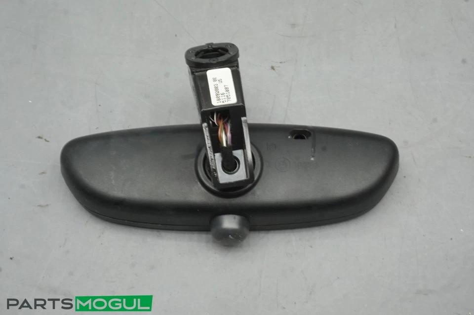 03-08 BMW E85 Z4 Interior Inner Rear View Mirror Assembly Black 51167051897 OEM - Image 2 of 4