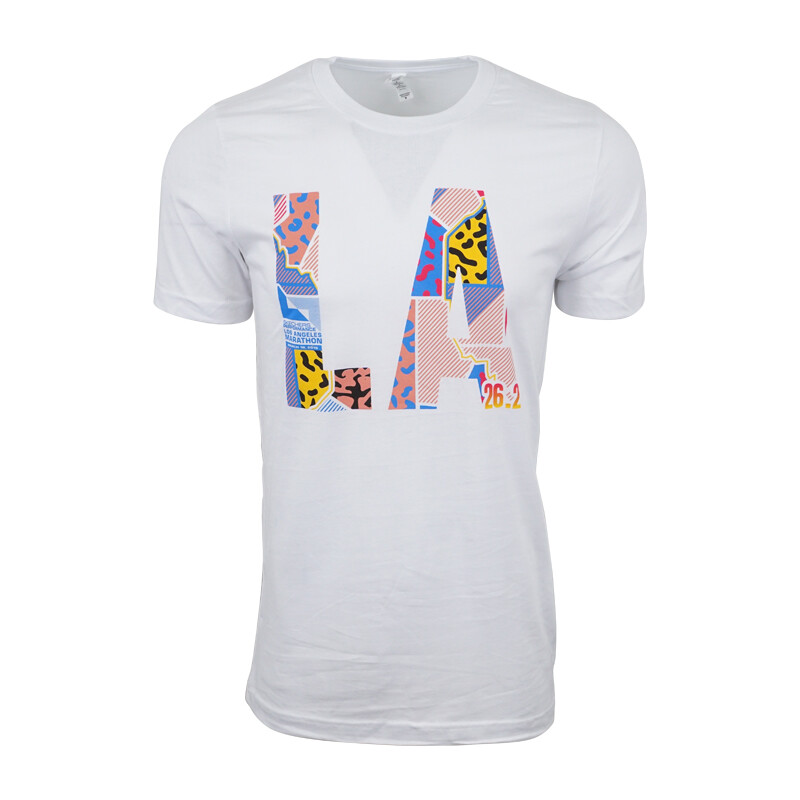 SKECHERS МУЖСКАЯ БЕЛАЯ ФУТБОЛКА LA MARATHON 2090₽