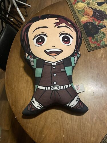 Anime Demon Slayer Kimetsu No Yaiba Tanjiron Plush Pillow 21" #103261