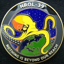 NROL-39 Atlas V National Reconnaissance Office NRO ULA VAFB Challenge Coin