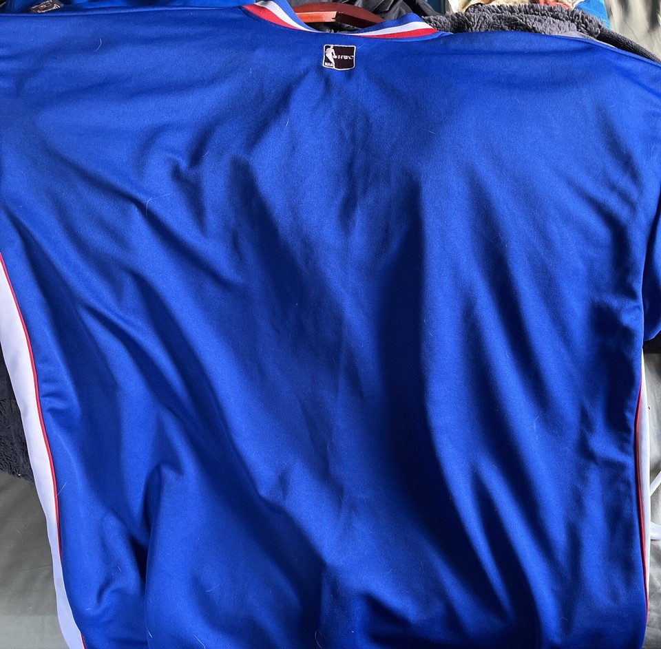 NBA Hardwood Classics New Jersey Nets Warm Up Shirt 4X Great