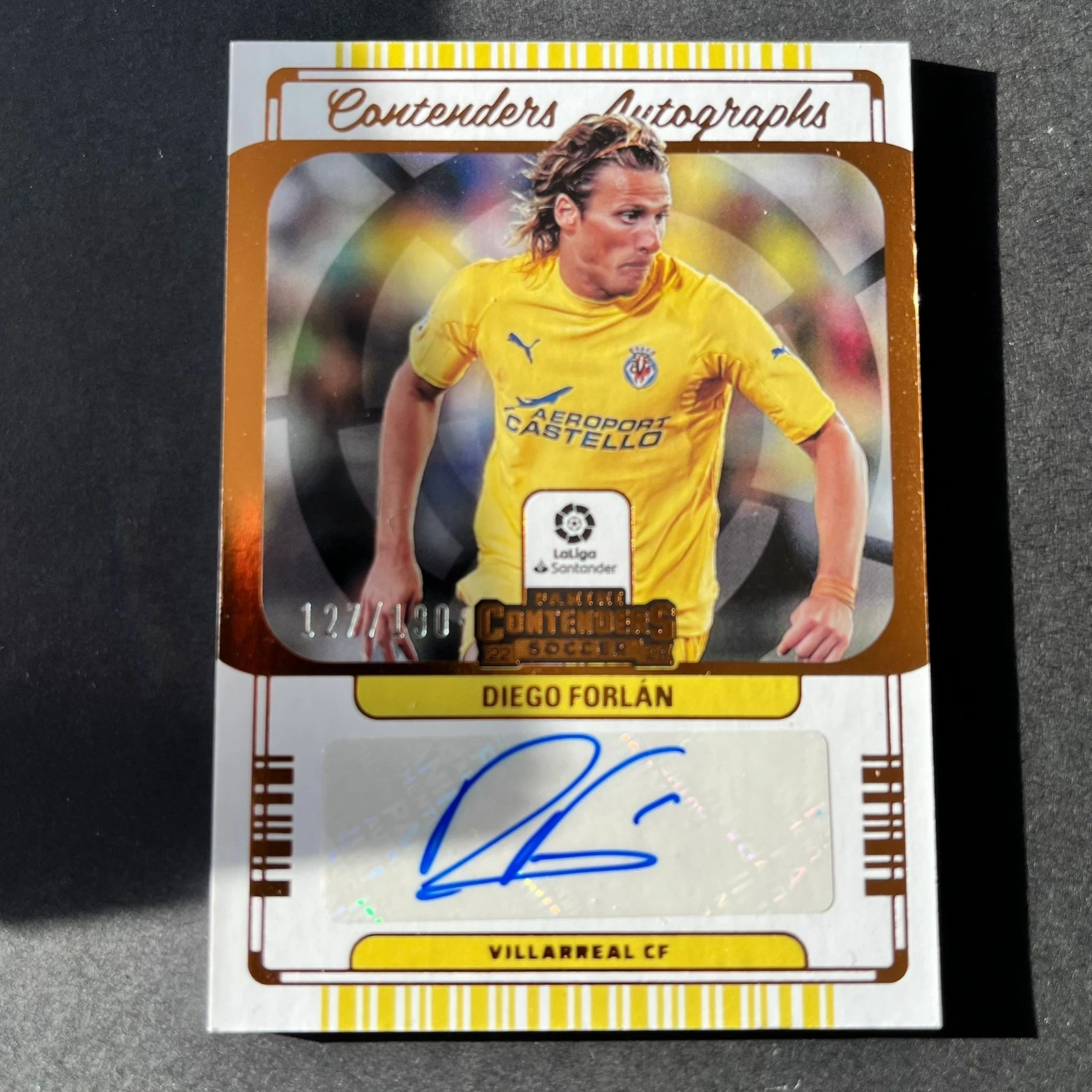 Diego Forlan trading card