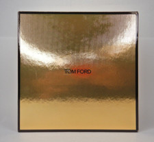 Genuine Tom Ford Noir Extreme Square Black Gold Empty Gift Box 7.5"x7.5"x2"