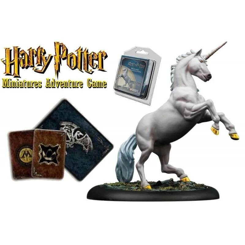 UNICORNIO Figuras serie HARRY POTTER KNIGHT MODELS Nuevo en blister