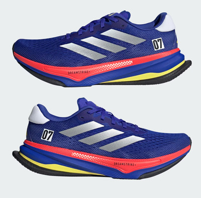 adidas Supernova Prima JR2758 Lucid Blue Red Silver Metallic Running Men's Size