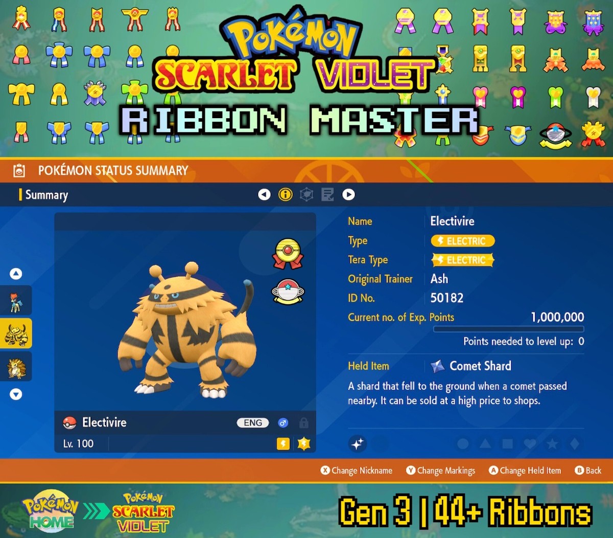 Pokemon Emerald Contest Ribbons