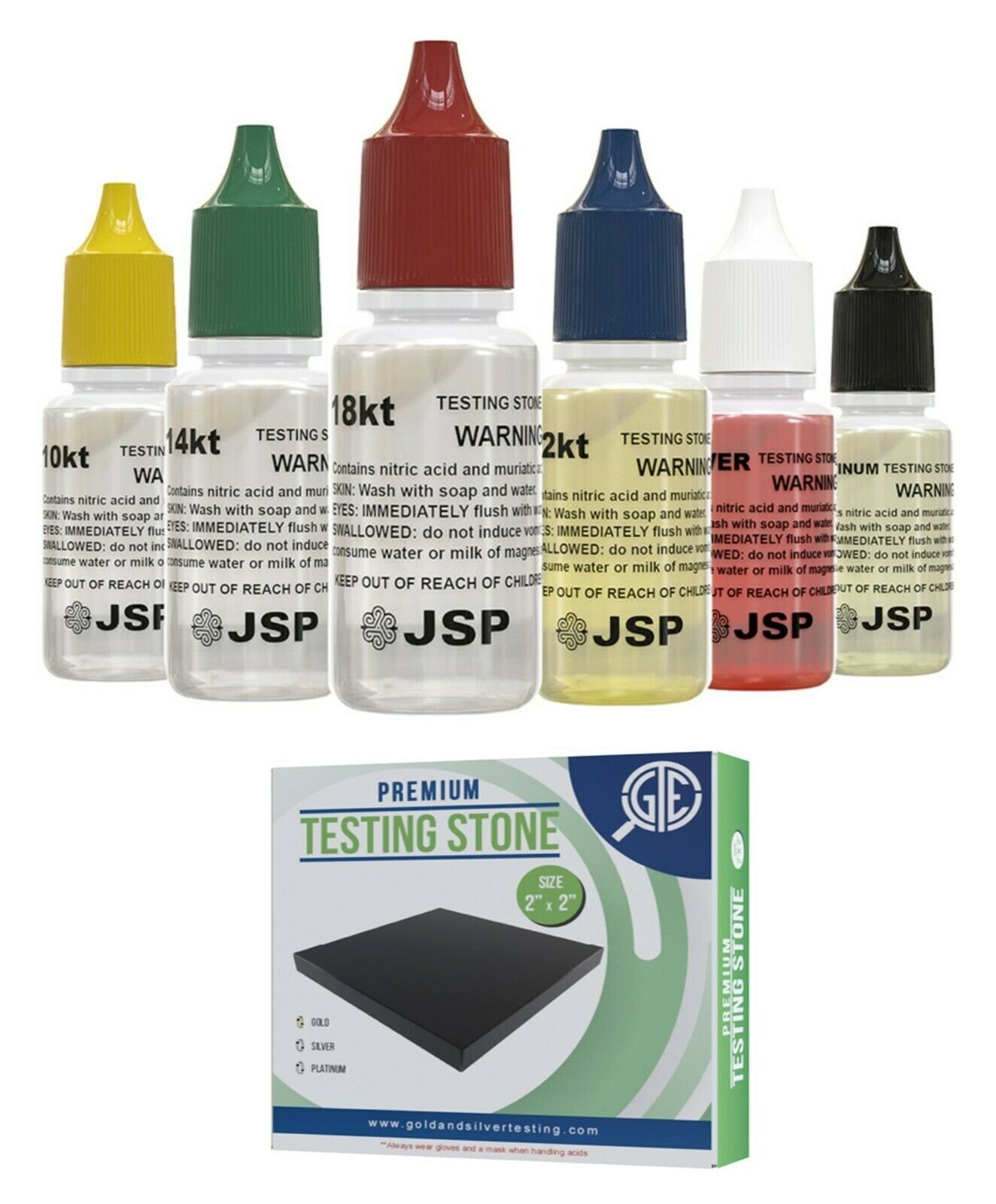 Gold Silver Jewelry Test Kit 10K 14K 18K 24K Digital Scale Diamond