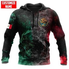 Personalized Mexico All Over Printed Unisex Hoodie, 3D Mexican Hoodie