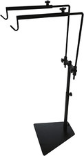 Adjustable Reptile Lamp Stand Floor Light Holder, Hook Hanging Heat Lamp for Rep