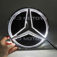 Mirror Led Grill Emblem Logo Star Light For Mercedes-Benz GLS GLC GLE 2020-2022