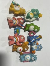 Vtg Care Bears 1980  s AGC 2  Lot Mini Figures Care Bears