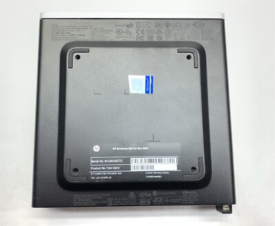 HP EliteDesk 800 G3 DM Core i7-6700 3.4GHz 8GB RAM 250GB NVMe