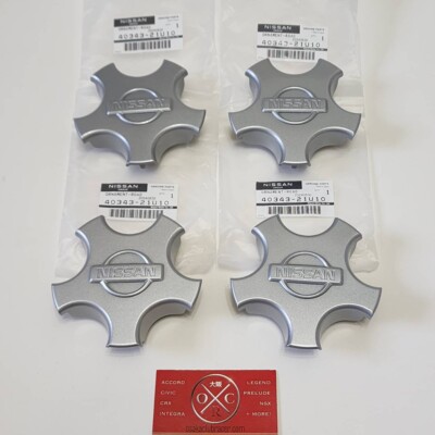 Genuine OEM Nissan 95-98 240SX SE Wheel Center Cap Set Of 4 NEW