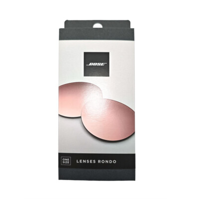 BOSE Swappable Lenses | Ersatz Gläser Rondo Style - Rose Gold Gradient
