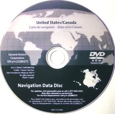 GM Cadillac Chevrolet GMC 2006-2011 Navigation DVD Map Update 23286273 9.0C