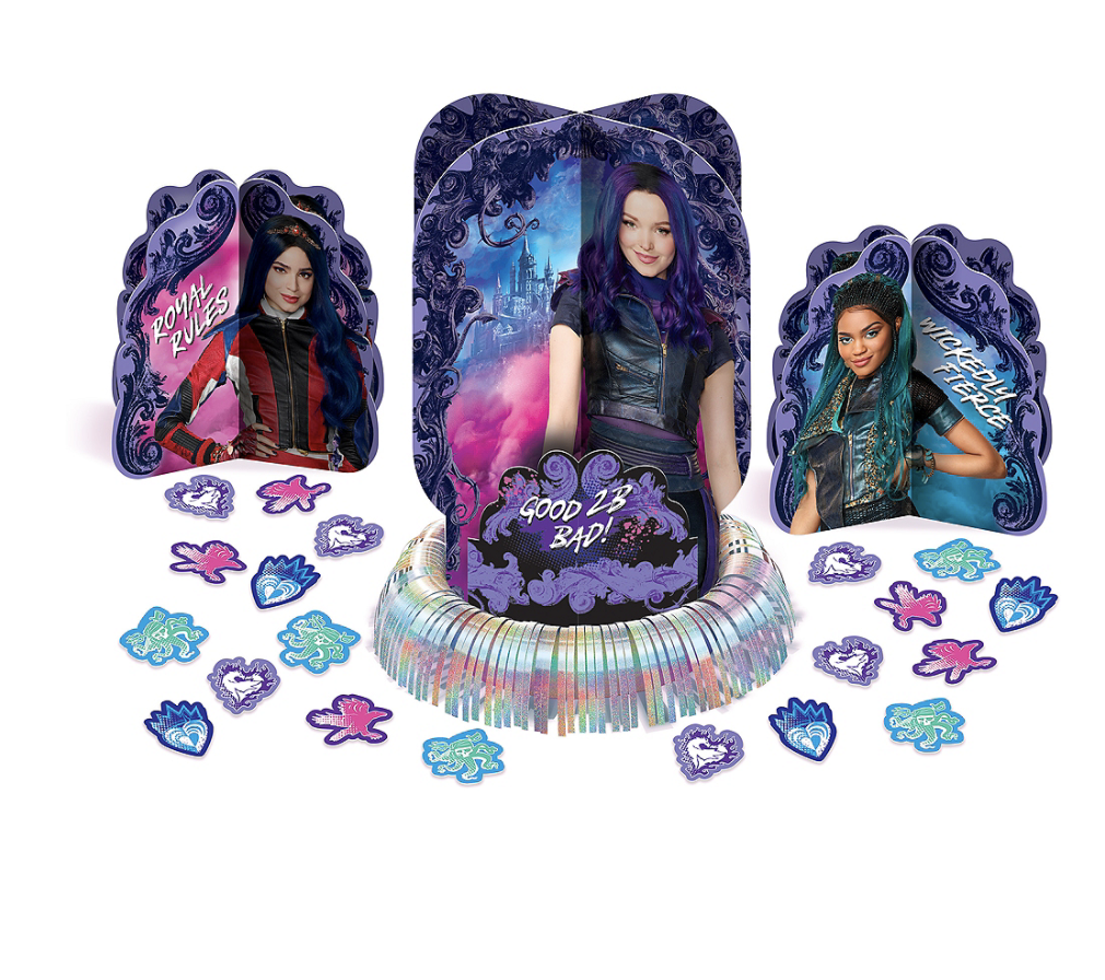 Descendants 3 Table Decorating Kit Girls Birthday Party Supplies