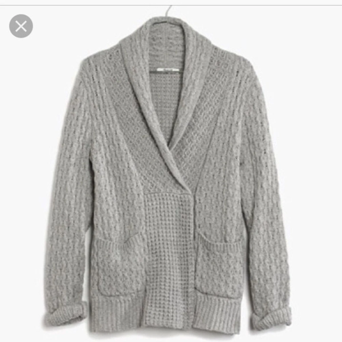 Madewell gray shop cardigan