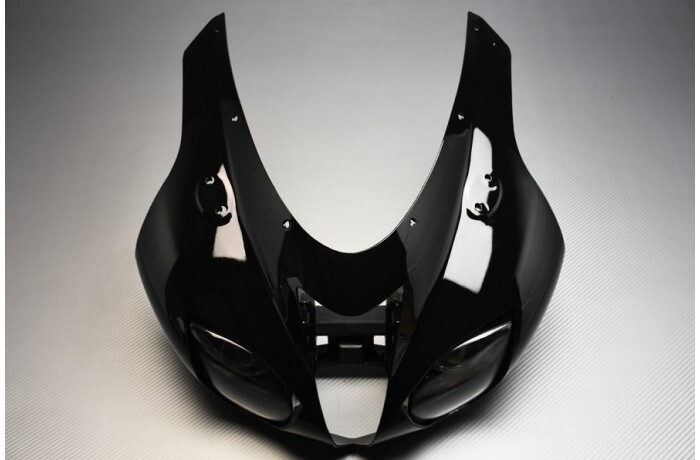 Muso frontale cupolino nero faro KAWASAKI ZX6R ZX-6R 2007 2008