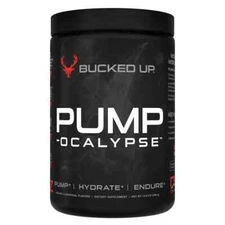 BUCKED UP PUMP-OCALYPSE BLOOD RAZ 13.8 OZ 30 SERVINGS 04/2026