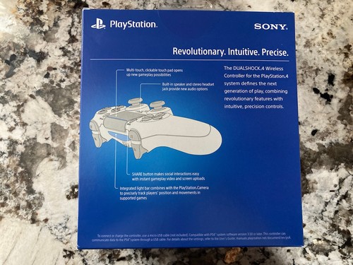 Genuine Sony PS4 DualShock 4 Wireless Controller Glacier White NEW STOCK - Picture 2 of 4